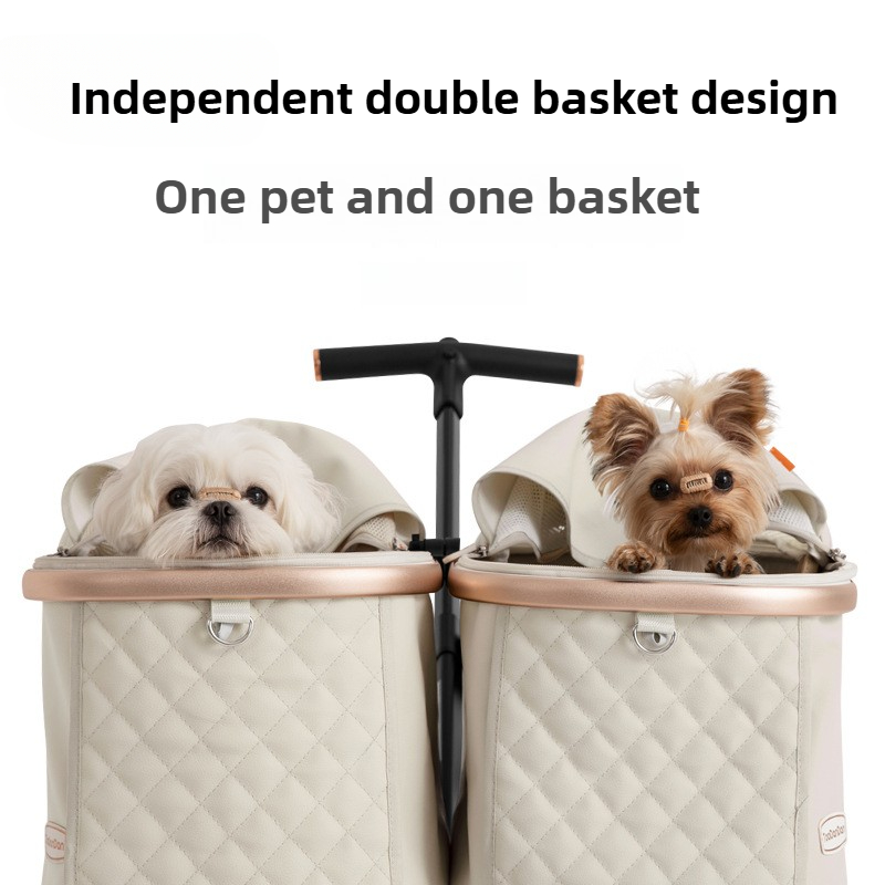 Śliczny składany wózek dla kot – Luxury Bags Cute recenzja i cena