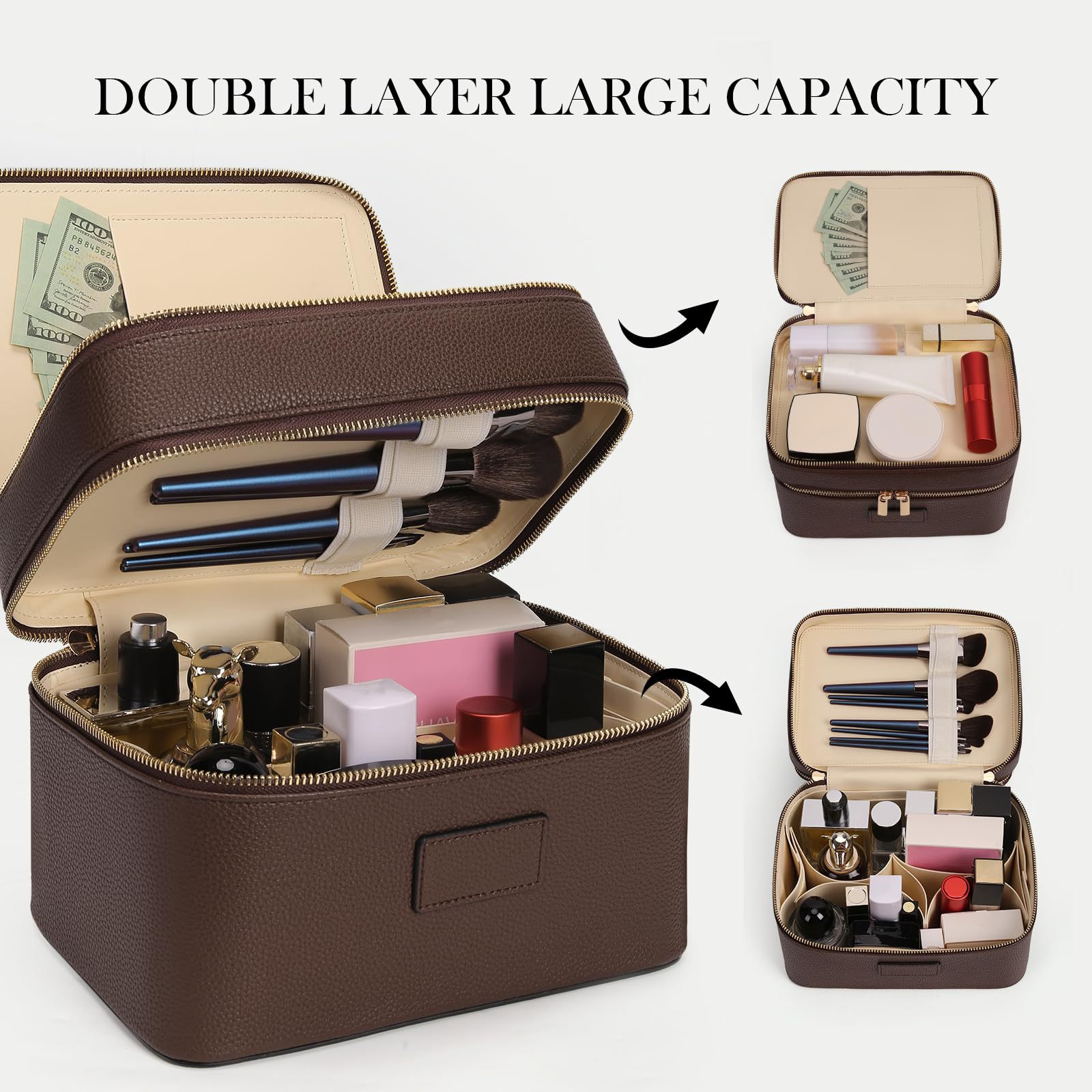 Duża, dwuwarstwowa, luksusowa  – Luxury Bags Leather recenzja i cena