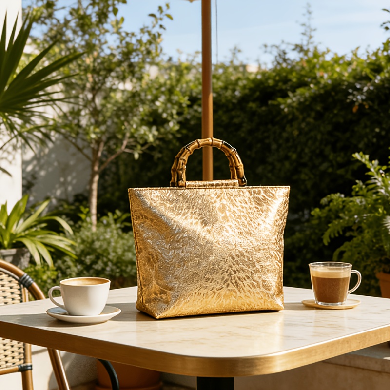 Elegancka, metaliczna torebka  – Luxury Bags Tote recenzja i cena
